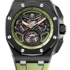 Audemars Piguet Royal Oak Offshore Selfwinding Flying Tourbillon Chronograph 43mm Watch Replica 26622CE.OO.D062CA.01