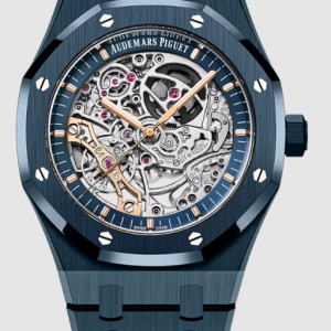 Audemars Piguet Royal Oak 41 Double Balance Wheel Openworked Blue Nuit Watch Replica 15416CD.OO.1225CD.01