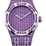 Audemars Piguet ROYAL OAK SELFWINDING AMETHYST "50TH ANNIVERSARY" Watch Replica 15514BC.AY.1284BC.01