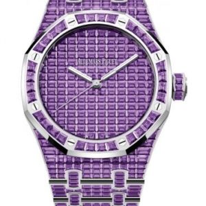 Audemars Piguet ROYAL OAK SELFWINDING AMETHYST "50TH ANNIVERSARY" Watch Replica 15514BC.AY.1284BC.01