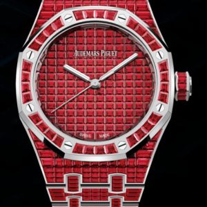 Audemars Piguet Replica Watch ROYAL OAK SELFWINDING RUBY "50TH ANNIVERSARY" 15554BC.RR.1274BC.01