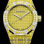 Audemars Piguet Replica Watch ROYAL OAK SELFWINDING YELLOW CHRYSOBERYL "50TH ANNIVERSARY" 15554BC.RY.1274BC.01