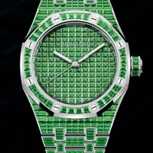 Audemars Piguet Replica Watch Royal Oak Self-Winding 37 Tsavorite 50th Anniversary 15554BC.TV.1274BC.01