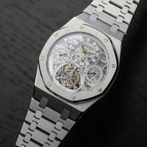 Audemars Piguet Royal Oak Tourbillon Openwork Watch Replica 25902PT.OO.1110PT.01