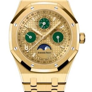 Audemars Piguet Replica Watch Royal Oak Perpetual Calendar 41 Yellow Gold 26607BA.OO.1220BA.01
