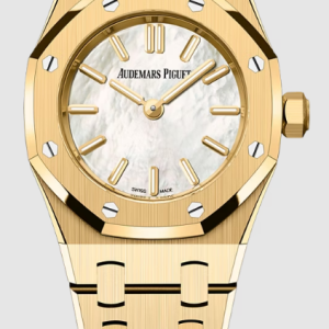 Audemars Piguet Royal Oak Mini Quartz Yellow Gold Watch Replica 67630BA.OO.1312BA.03-B