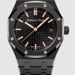 Audemars Piguet Replica Watch Royal Oak Selfwinding 34 Black Ceramic 77350CE.OO.1266CE.03.A