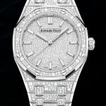 Audemars Piguet Replica Watch Royal Oak Selfwinding 34 White Gold 77452BC.ZZ.1365BC.01