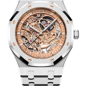 Audemars Piguet Piguet Royal Oak Double Balance Wheel Openworked 41mm Watch Replica 15407ST.OO.1220ST.02
