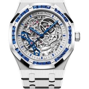 Audemars Piguet Replica Watch Royal Oak 41 Double Balance Wheel Openworked White Gold 15412BC.SS.1220BC.02