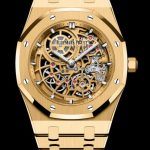 Audemars Piguet Replica Watch Royal Oak Extra-Thin Openworked Yellow Gold 16204BA.OO.1240BA.01