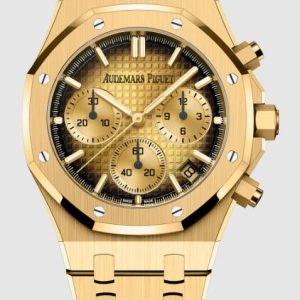 Audemars Piguet Royal Oak Chronograph 41 Yellow Gold Watch Replica 26240BA.OO.1320BA.02