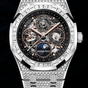 Audemars Piguet Replica Watch Royal Oak Perpetual Calendar 41 White Gold Diamond 26625BC.ZZ.1223BC.02