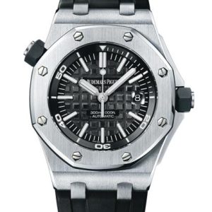 Replica AP Watch Audemars Piguet Royal Oak Offshore Diver Steel Black 15703ST.OO.A002CA.01