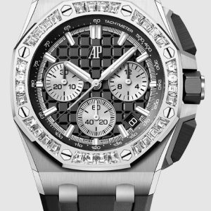 Replica AP Watch Audemars Piguet Royal Oak Offshore 43 White Gold Baguette 26424BC.ZZ.D002CA.01