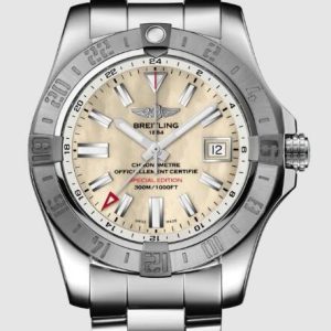 Replica Breitling Avenger II GMT Mother of Pearl A3239011/A809/170A Men Watch