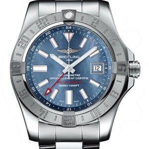 Replica Breitling Avenger II GMT Blue Mother of Pearl A3239011/C930/170A Men Watch