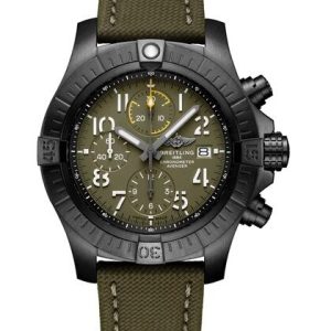 Replica Breitling AVENGER CHRONOGRAPH 45 NIGHT MISSION KHAKI GREEN V13317101L1X1 Men Watch