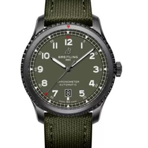Replica Breitling Aviator 8 Automatic 41mm Black Steel Curtiss Warhawk M173152A1L1X1 Men Watch