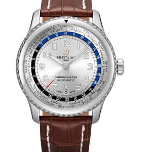 Replica Breitling AVIATOR 8 B35 AUTOMATIC UNITIME 43 AB3521U01G1P3 Men Watch