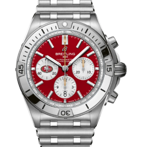 Replica Breitling CHRONOMAT B01 42 NFL SAN FRANCISCO 49ERS EDITION AB01342B1K1A1 Men Watch