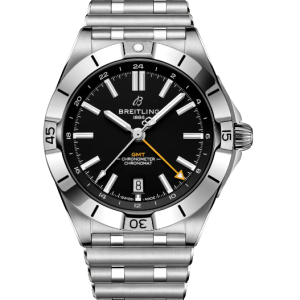 Replica Breitling Chronomat Automatic GMT 40 NFL Pittsburgh Steelers Edition A32398B71B1A1 Watch