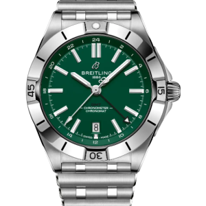Replica Breitling Chronomat Automatic GMT 40 NFL New York Jets Edition A32398C61L1A1 Watch
