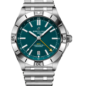 Replica Breitling Chronomat Automatic GMT 40 NFL Jacksonville Jaguars Edition A32398D21C1A1 Watch