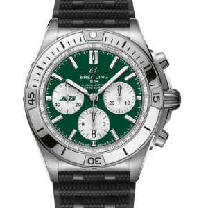 Replica Breitling CHRONOMAT B01 42 NFL NEW YORK JETS EDITION AB01342B1L5S1 Men Watch