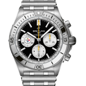 Replica Breitling CHRONOMAT B01 42 NFL PITTSBURGH STEELERS EDITION AB01342B1B2A1 Watch