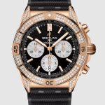 Replica Breitling Chronomat B01 42 Red Gold - Diamond RB0134721B1S2 Watch