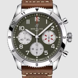 Best Breitling CLASSIC AVI CHRONOGRAPH 42 CURTISS WARHAWK A233802A1L1X1 Men Replica Watch