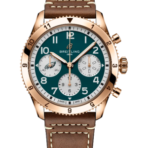 Best Breitling CLASSIC AVI CHRONOGRAPH 42 SUPER BOWL LIX PHILADELPHIA EAGLES LIMITED EDITION R233802A1L1X1 Men Replica Watch