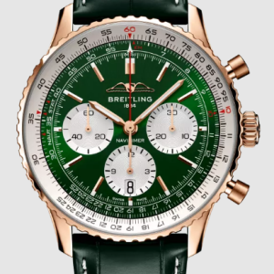 Replica Breitling Navitimer B01 Chronograph 43 Red Gold RB01384A1L1P1 Watch