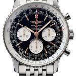 Replica Breitling Navitimer 1 B01 Chronograph 43 Steel Black Japan Special Edition AB0121A11B1A1 Men Watch