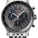 Replica Breitling Navitimer 1 B01 Chronograph 43 Steel Grey Japan Special Edition AB0121A21B1A1 Men Watch