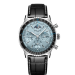 Replica Breitling Navitimer B19 Chronograph 43 Perpetual Calendar Platinum PB1920251C1P1 Men Watch