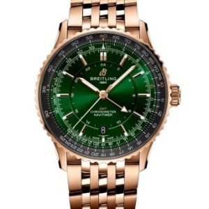 Replica Breitling Navitimer GMT 41 Automatic Red Gold R32310251L1R1 Watch