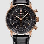Replica Breitling Navitimer B01 Chronograph 41 Red Gold RB01393A1B1P1 Watch