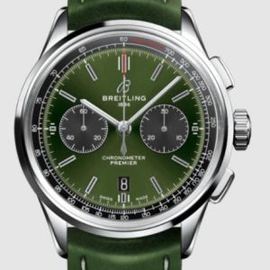 Replica Breitling Premier B01 Chrono Bentley British Racing Green 42mm AB0118A11L1X1 Men Watch