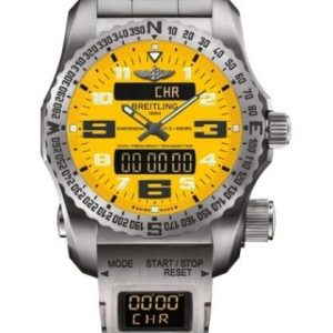 Replica Breitling Professional Emergency II Yellow Co-Pilot E76325A4/I520/E8017510/B999.165E Men Watch