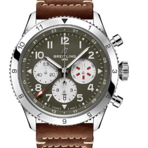 Replica Breitling SUPER AVI B04 CHRONOGRAPH GMT 46 CURTISS WARHAWK AB04452A1L1X1 Men Watch