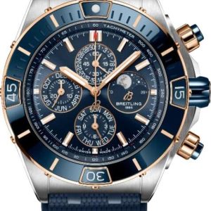 Replica Breitling SUPER CHRONOMAT FOUR YEAR CALENDAR STEEL & GOLD U19320161C1S1 Watch