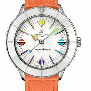 Replica Breitling Superocean Heritage 57 Pastel Paradise White Rainbow A10340A11A1X1 Watch