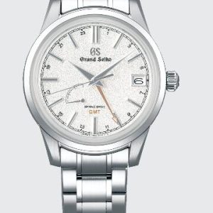 Grand Seiko Elegance GMT Four Seasons Winter Toji White Replica Watch SBGE269