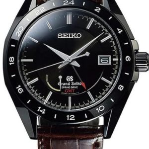 Grand Seiko Sport 9R Spring Drive GMT Black-Ceramic Limited Edition Replica Watch SBGE037