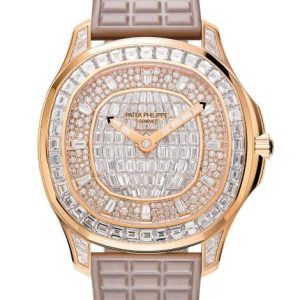 Cheap Patek Philippe Aquanut Luce Haute Joaillerie Watches for sale 5062/450R-001 Rose Gold