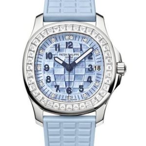 Cheap Patek Philippe Aquanaut 5072 Blue Watches for sale 5072G-001 White Gold
