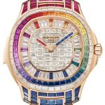 Cheap Patek Philippe Aquanaut Luce Rainbow Minute Repeater Haute Joaillerie Watches for sale 5260/1455R-001
