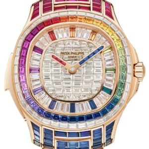 Cheap Patek Philippe Aquanaut Luce Rainbow Minute Repeater Haute Joaillerie Watches for sale 5260/1455R-001